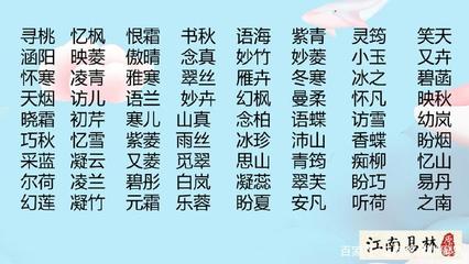 兔女宝宝取名大全2023款,兔女宝宝取名大全2023款诗经