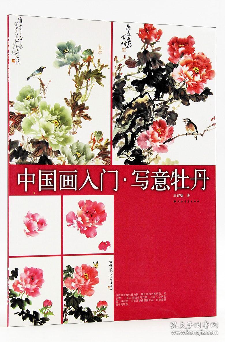 牡丹花绘画教程图片,牡丹花绘画简笔画图片